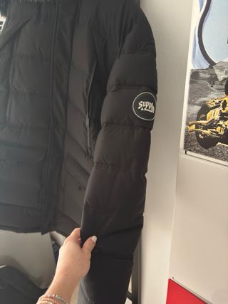 Supply & Demand Chaquetón Largo Negro