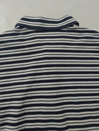 Polo Lacoste Rayas Talla L Hombre