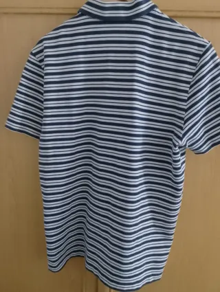 Polo Lacoste Rayas Talla L Hombre