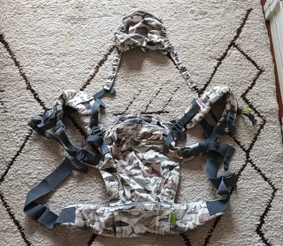 Mochila Boba Porteo Estampado Ballenas