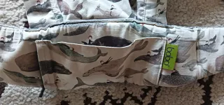 Mochila Boba Porteo Estampado Ballenas