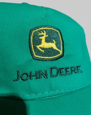 Berretto John Deere Verde per Bambini
