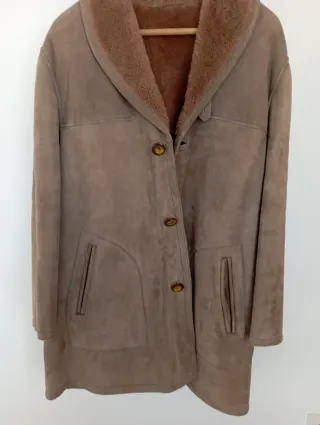 Abrigo de piel VINTAGE tres cuartos