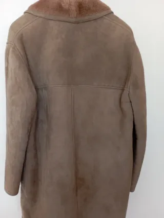 Abrigo de piel VINTAGE tres cuartos