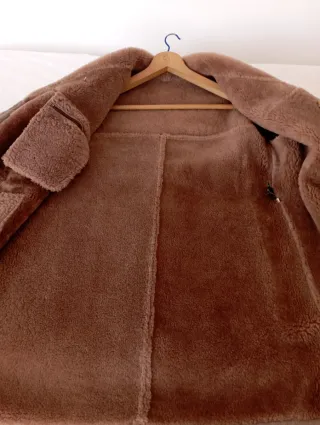 Abrigo de piel VINTAGE tres cuartos