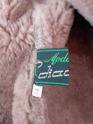 Abrigo de piel VINTAGE tres cuartos