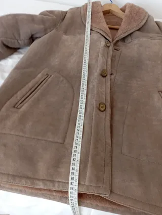 Abrigo de piel VINTAGE tres cuartos