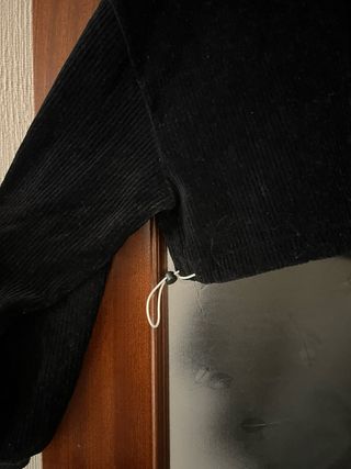 Chaleco Bershka negro talla S