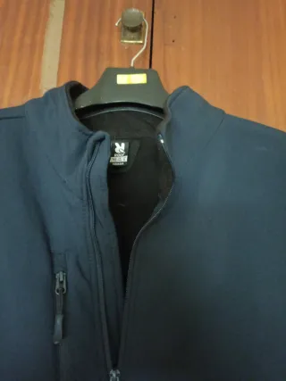 Chaquetón azul hombre