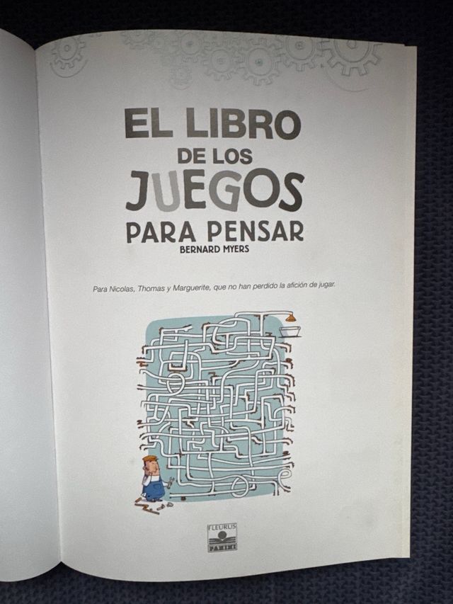 Libro de los juegos para pensar