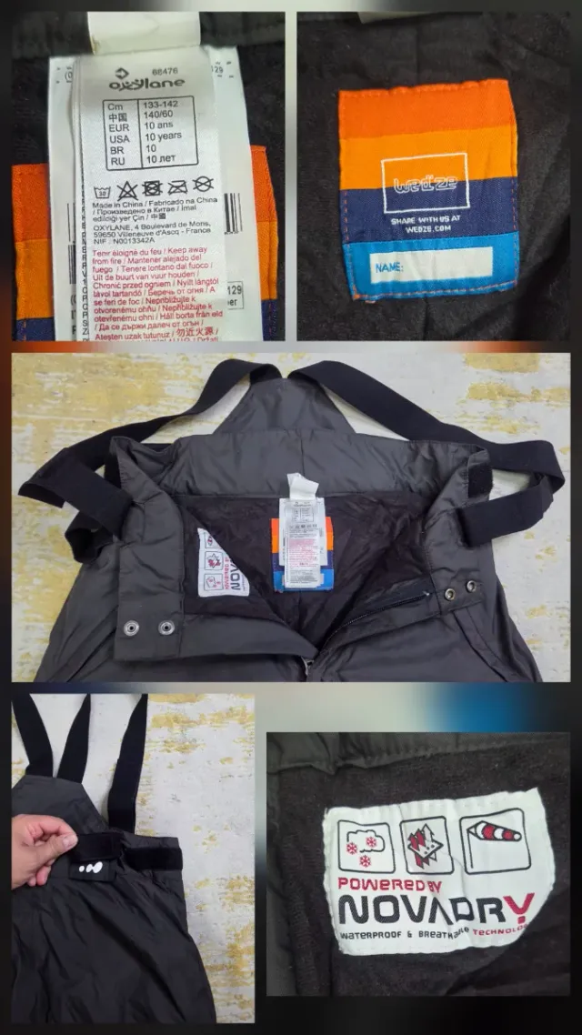 Wed'ze Salopette Talla 10 año