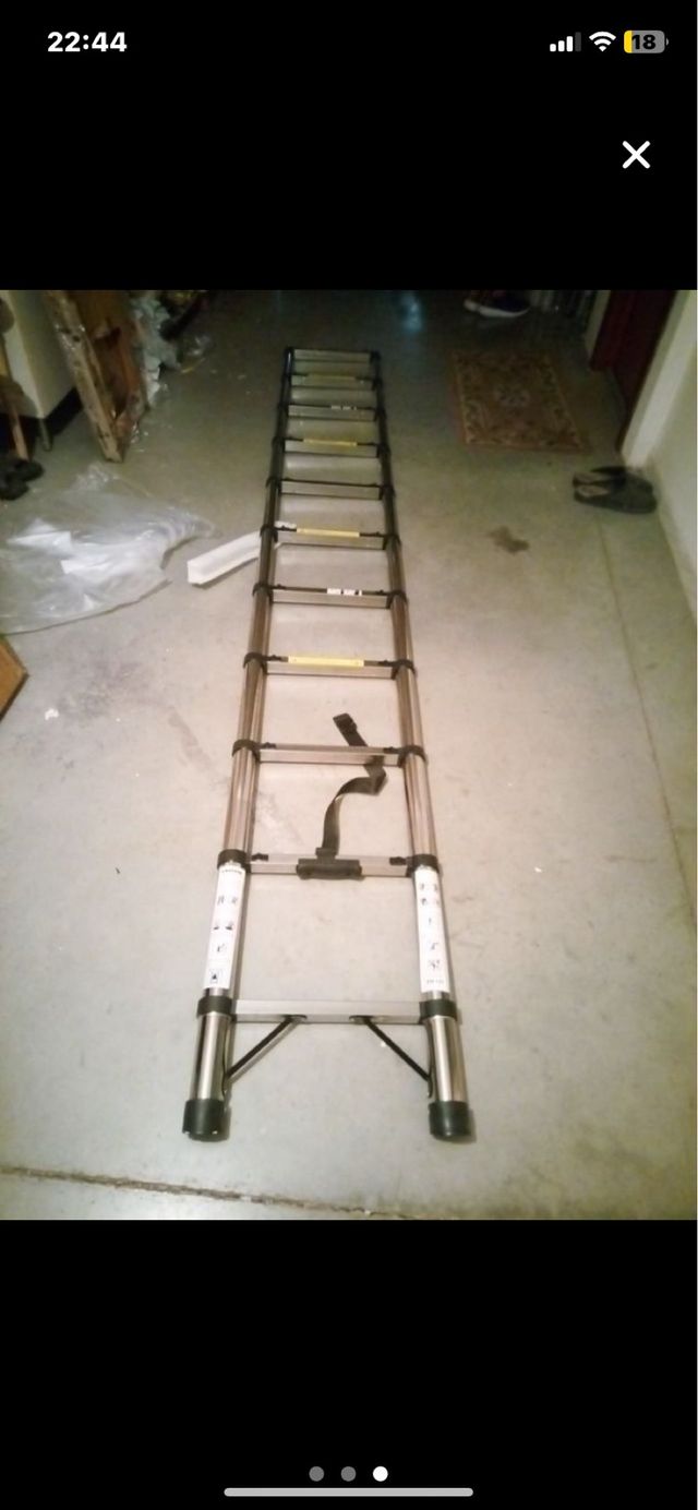 Escalera aluminio plegable 2,6m