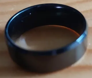 2 Anillos Hombre en Acero Inoxidable.