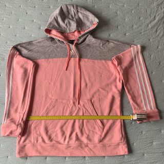 Sudadera Adidas Gris y Rosa Talla L