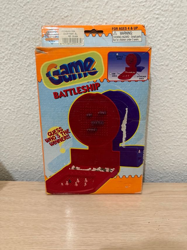 Juego de mesa: Battleship, hundir la flota.
