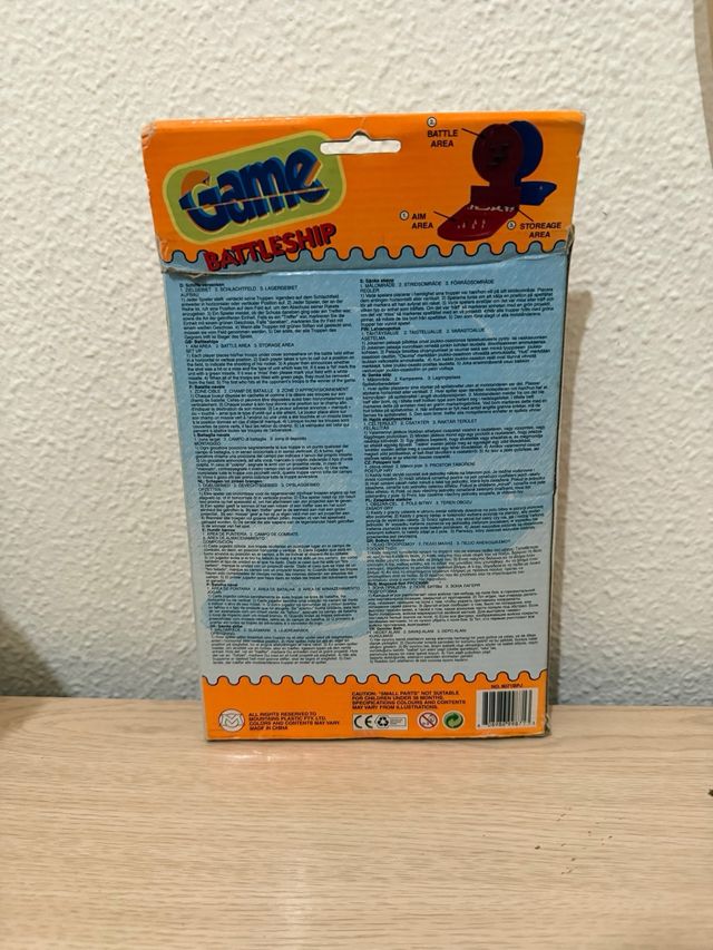 Juego de mesa: Battleship, hundir la flota.