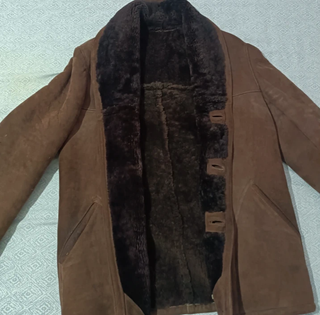 Abrigo de hombre marrón