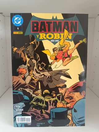 BATMAN Y ROBIN AÑO UNO NUMERO 1 DC PANINI