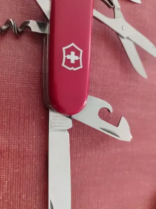 Navaja Suiza Roja Multiusos