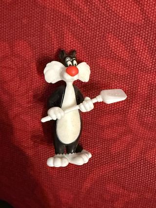 Lote 5 Figuras Looney Tunes Kinder