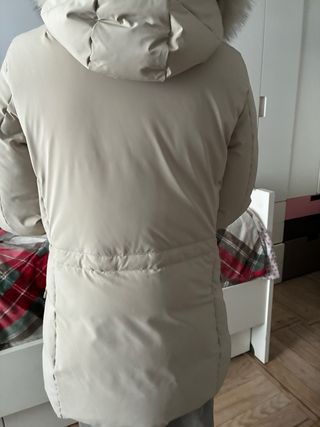 Plumífero Peuterey Beige y Negro