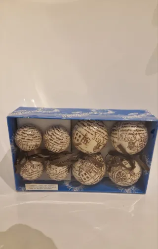 Palline Natale Mulino Bianco