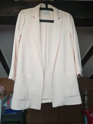 Chaqueta americana - Blazer Rosa Palo