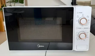 Microondas con grill  Midea Blanco y Dorado