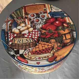 2 Scatole di Lattine Decorate