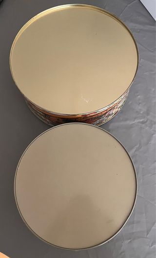 2 Scatole di Lattine Decorate