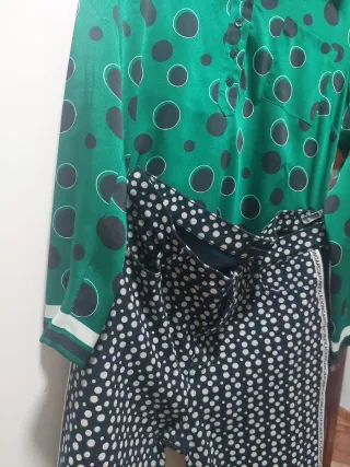 Conjunto verde y negro
