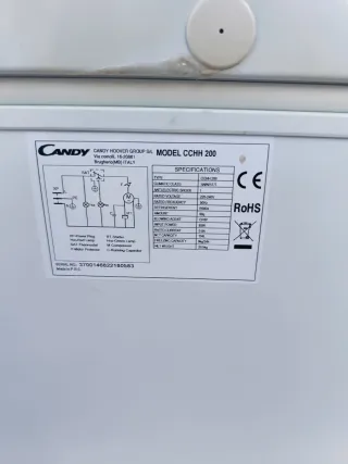 Congelador horizontal Candy