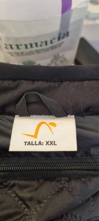 Chaqueta Moto Mujer Negra y Rosa