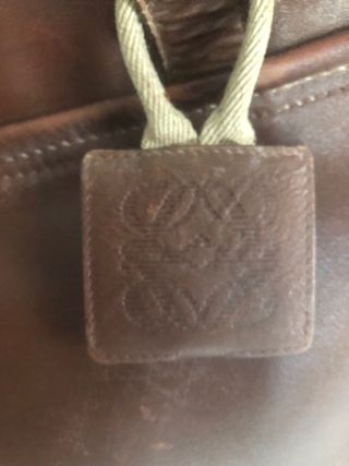 Maletín de piel Loewe