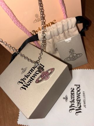 Vivienne Westwood collana rosa