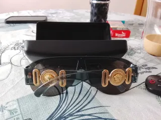 Gafas Versace Originales Plateadas