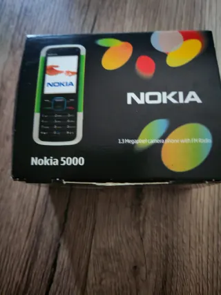 Nokia 5000 nero/blu