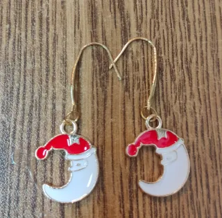 Pendientes Navideños Hechos a Mano