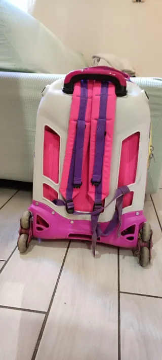 Zaino SJ con rotelle unicorno