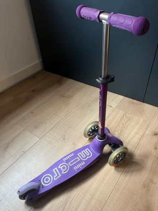 Patinete infantil Micro 3 ruedas morado
