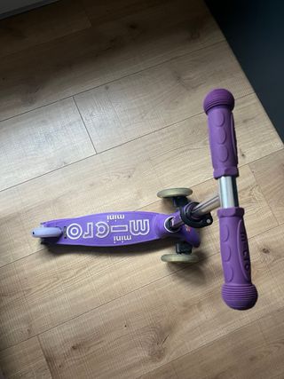 Patinete infantil Micro 3 ruedas morado