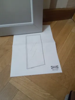 Puerta Jutis Ikea Blanca