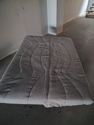 Sofá Cama Gris Tela