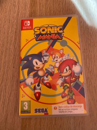 Sonic Mania Nintendo Switch Juego
