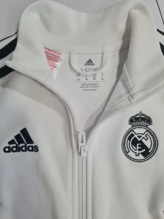 Conjunto Adidas Real Madrid Niño Blanco