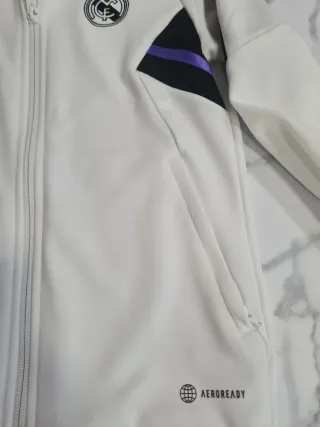 Conjunto Adidas Real Madrid Niño Blanco