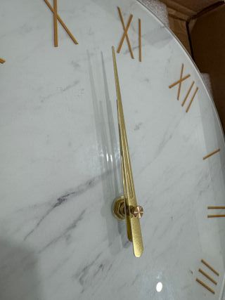 Orologio da parete effetto marmo