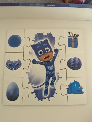 Puzzles PJ Masks 6 Piezas Colores Educa