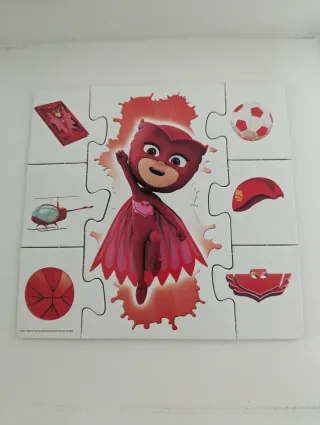 Puzzles PJ Masks 6 Piezas Colores Educa