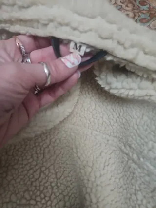 Chaqueta Aviador Talla M Beige